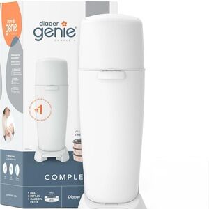 Diaper Genie Complete White Diaper Pail